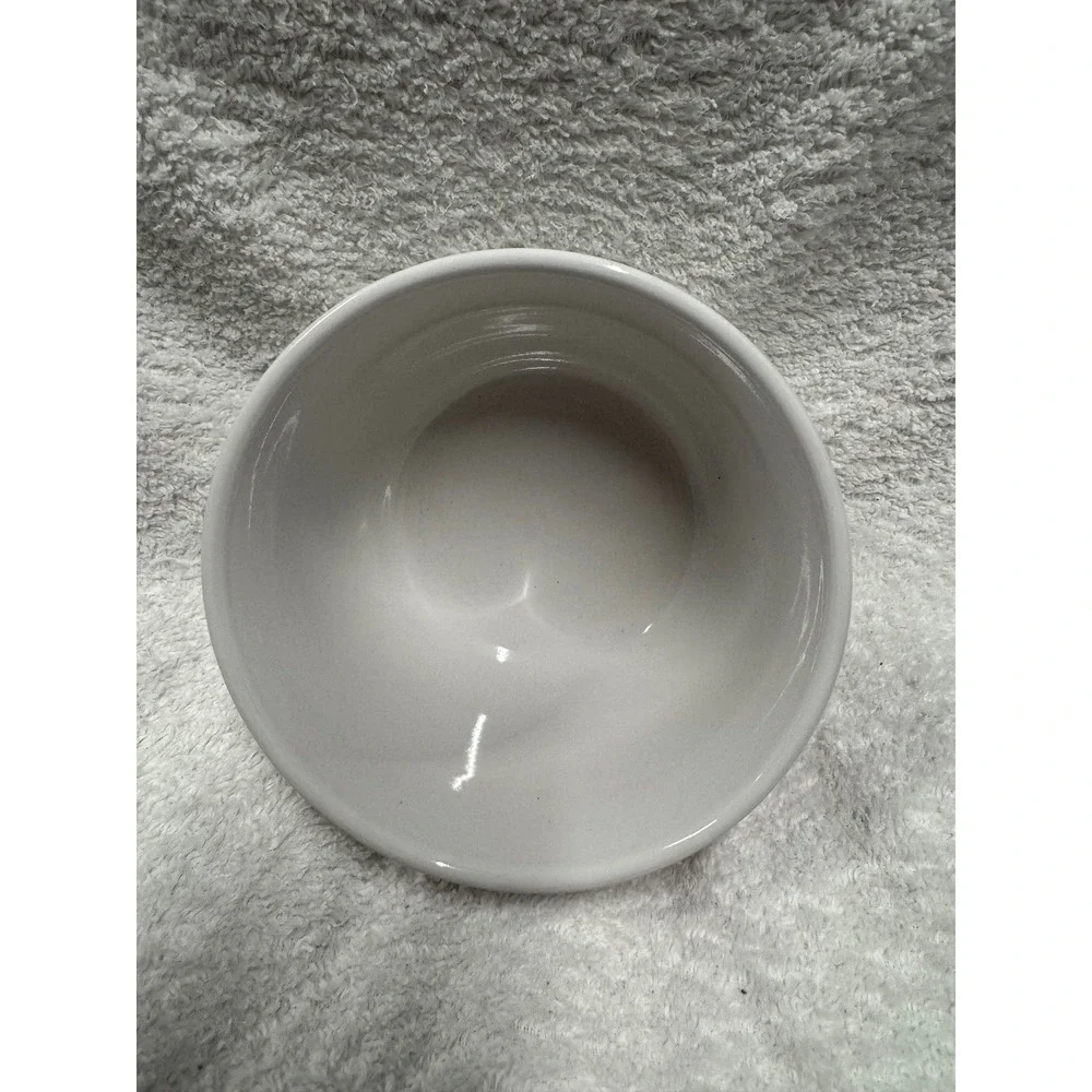 Vintage Campbells Soup Millennium 2000 Bowl Houston Harvest Ceramic White Red